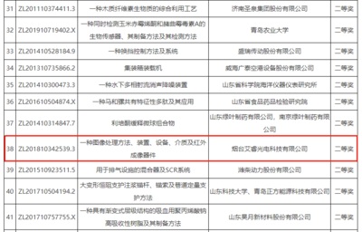 煙臺開發區創雙項第一 專利特別獎與知識產權證券化并驅